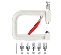 Pearl Setting Machine - 15x15cm Beaded Rivet Fastener Machine | Hand Press Pearl Machines Manual Pearls Applicator For Rivet Fastening Jewelry Clothing Decoration Wedding