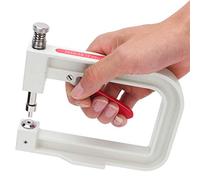 Pearl Setting Machine Kit, Rivet Pearl, Hand Press Pearl Setting Tools, Satin Luster Imitated Pearl Without Hole, Beads Rivet Fixing Machine, Rivet Press Pearl Drilling Machine