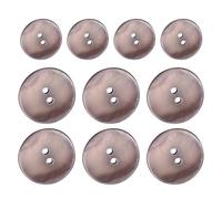 Pearl Shell Buttons - 10pcs Shell Button, Style Options Galore 2 Holes Design Round River Cardigan Buttons | DIY Craft, Shirts, Clothing, Die
