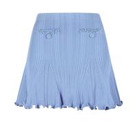 SELF-PORTRAIT Skirt Woman color Blue - Size: M - female