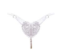 Pearl String Sex Woman Lace Panties Hollow Underwear Thongs Seamless G-String
