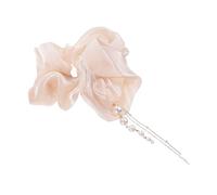 Pearl Tassel Cloth Hair Bands for Women Durable and Lightweight Hair Ties Stylish Female Headdress Easy to Use for Everyday Hair Styling