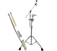 Pearl TC-1030B Tom Cymbal Stand with Boom + Keepdrum Drumsticks