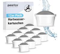 PearlCo Protect+ unimax - 12 Pack Water Filter Cartridges (Compatible with Brita® Maxtra®)