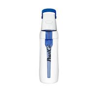 PearlCo Solid Water Bottle with Water Filter 0.7 Litres (Blue) | Filter Bottle BPA-Free | School, Sports, Water, Children, On the Go
