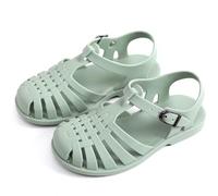 Pearleaf Summer Sandals for Girls & Boys, Breathable Plastic Uppers, Non-Slip Soles, Toddler to Children Sizes (Green, Little Kid, 11, Numeric, UK Footwear Size System, Medium)