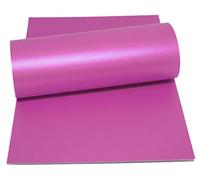 Pearlescent 300gsm Single Sided A4 Card by Mufira - Pink Brilliant Rose (20)