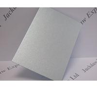 Pearlescent Shimmer Card 230gsm Gold or Silver/Platinum 2-Sided Card in A4 A5 or A6 (20 Sheets Silver/Platinum A5 JLH057)