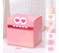 Pearlescent Sticky Notes, Gradient Pull-Out Design for Students, High-Adhesion & Aesthetic Stationery Stylish, Attractive and Practical, Suitable for Daily Study and Life 4