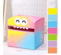 Pearlescent Sticky Notes, Gradient Pull-Out Design for Students, High-Adhesion & Aesthetic Stationery Stylish, Attractive and Practical, Suitable for Daily Study and Life 8