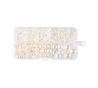 Pearls Beads Collection for Creative Crafting Parent Child Activity and Fashion Accessories Designs ABS Craft Beads Set