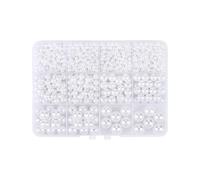 Pearls Beads Collection for Creative Crafting Parent Child Activity and Fashion Accessories Designs ABS Craft Beads Set