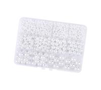 Pearls Beads Collection for Creative Crafting Parent Child Activity and Fashion Accessories Designs Hair Ornament Supplies Set