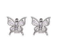 Pearls Butterfly Earphone Accessories Secure Grip Electroplated Copper Construction Butterfly Ear Clip Perfect for Daily Commute