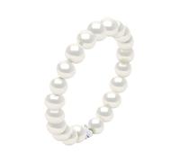 Pearls & Colors - Round Genuine Freshwater Cultured Pearl Ring - 3-4 mm - Women's Jewellery, Cultured Pearl, Pearl