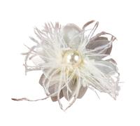 Pearls Flower Brooch Applique Do It Yourself for Jeans Hat Bag Scarf Curtain Clothes Accessories Badges Sew On Fabric Flower Brooch