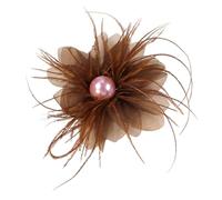 Pearls Flower Brooch Applique Do It Yourself for Jeans Hat Bag Scarf Curtain Clothes Accessories Badges Sew On Fabric Flower Brooch