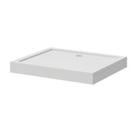 Pearlstone Rectangular Shower Tray and Plinth | White | Acrylic/Stone Resin | 1200mm x 1000mm x 40mm