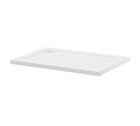 Pearlstone Rectangular Shower Tray | White | Acrylic/Stone Resin | 1000mm x 700mm x 40mm