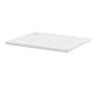 Pearlstone Rectangular Shower Tray | White | Acrylic/Stone Resin | 1000mm x 800mm x 40mm