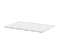 Pearlstone Rectangular Shower Tray | White | Acrylic/Stone Resin | 1200mm x 800mm x 40mm