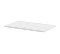 Pearlstone Rectangular Shower Tray | White | Acrylic/Stone Resin | 1300mm x 800mm x 40mm