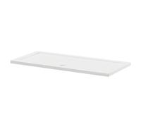 Pearlstone Rectangular Shower Tray | White | Acrylic/Stone Resin | 1500mm x 700mm x 40mm