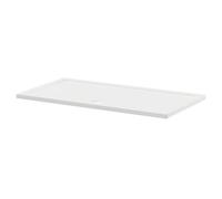 Pearlstone Rectangular Shower Tray | White | Acrylic/Stone Resin | 1500mm x 800mm x 40mm