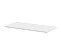Pearlstone Rectangular Shower Tray | White | Acrylic/Stone Resin | 1600mm x 760mm x 40mm