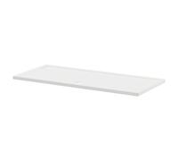 Pearlstone Rectangular Shower Tray | White | Acrylic/Stone Resin | 1700mm x 760mm x 40mm