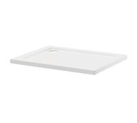 Pearlstone Rectangular Shower Tray | White | Acrylic/Stone Resin | 900mm x 700mm x 40mm