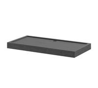 Pearlstone Slate Rectangular Shower Tray and Plinth | Slate Grey | Acrylic/Stone Resin | 1800mm x 900mm x 40mm
