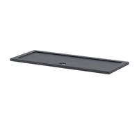 Pearlstone Slate Rectangular Shower Tray | Slate Grey | Acrylic/Stone Resin | 1700mm x 700mm x 40mm