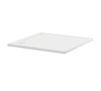 Pearlstone Square Shower Tray | White | Acrylic/Stone Resin | 1000mm x 1000mm x 40mm