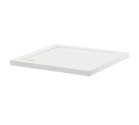 Pearlstone Square Shower Tray | White | Acrylic/Stone Resin | 700mm x 700mm x 40mm