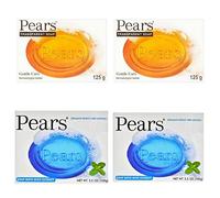 Pears 2 Bars Transparent Soap 125G and 2 Bars Oil Clear Soap