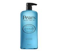Pears Body Wash (750ml) Pure and Gentle Mint Extract | Made With Natural Oils and Soap Free | Nourishing Moisturisation and Natural Extracts