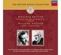 Pears:Brain:Sitwell:C - Britten: Serenade for Tenor, Horn & Strings / Walton: Facade