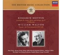 Pears:Brain:Sitwell:C - Britten: Serenade for Tenor, Horn & Strings / Walton: Facade