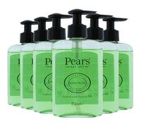 Pears Hand Wash (6 x 250 ml) Pure and Gentle with Lemon Flower Extract