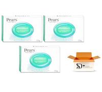 Pears Lemon Fresh Soap Bars 125g (Pack of 3) - Refreshing Transparent Cleanser, Oil Control Bathing Bar, Mild Hypoallergenic Body & Face Wash with 98% Pure Glycerin