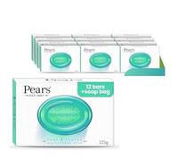 Pears Lemon Soap Bars 125g 12 Pack + 1x Soap Bag