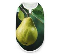 Pears on The Tree Dog Shirt for Small Medium, Breathable Pet Vest Sleeveless Dog Cat T-Shirt, Soft Stretchy Fabric & UV Protection, All-Season Pet Clothes for Walking