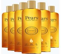 Pears Pure & Gentle Shower Gel - 10× More Moisturizing Cream with Pure Glycerin, Natural Oils, Soapless Formula, Natural Extract for Radiant Skin - Set 6×250 ml