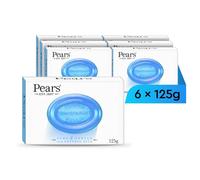 Pears Pure & Gentle Transparent Natural Soap Bar - Made with Mint Extracts, Nourishing and Refreshing Bathing Cleanser, Gentle & Soothing Skin Care,