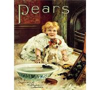 Pears Soap Cute Puppy - Retro Vintage Metal Poster Sign, Plaque, Decorative Wall Art, 2 Sizes (A5, 15 x 20cm)