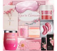 Pearshek Pamper Gifts for Women, Unique Birthday Gift Set for Her, Bath Sets Relaxation Spa, Get Well Soon Self Care Package for Mum, Sister, Friend, Ladies, Mothers Day, Christmas Gifts