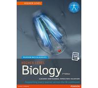 Pearson Baccalaureate Biology Higher Level 2nd edition print and ebook bundle for the IB Diploma: Industrial Ecology (Pearson International Baccalaureate Diploma: International Editions)