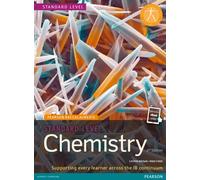 Pearson Baccalaureate Chemistry Standard Level 2nd edition print and ebook bundle for the IB Diploma