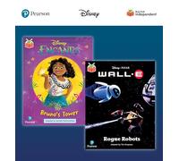 Pearson Bug Club Disney Year 2 Pack C, including Turquoise and Gold book band readers; Encanto: Bruno's Tower, Wall-E: Rogue Robots